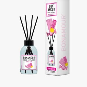 Bonamour Bubble Gum — Diffuseur à bâtonnets 110 ml